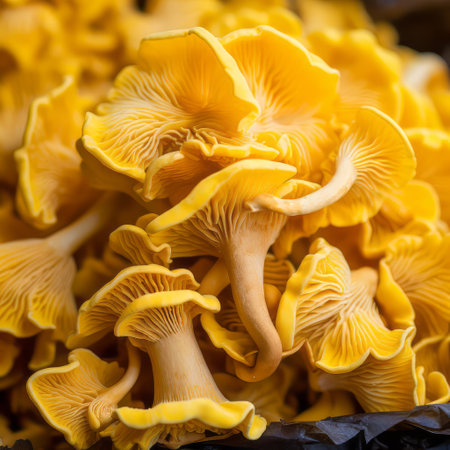 Mushroom Madness. The Trendiest Autumn Print for Cool Clothes.の素材