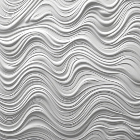 Peaceful Zen Vibes. White Surface Texture Backgroundの素材