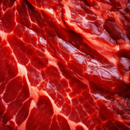 Savor the Richness. Chef's Fresh Marbled Beef for Shabu, BBQ, and Grillの素材
