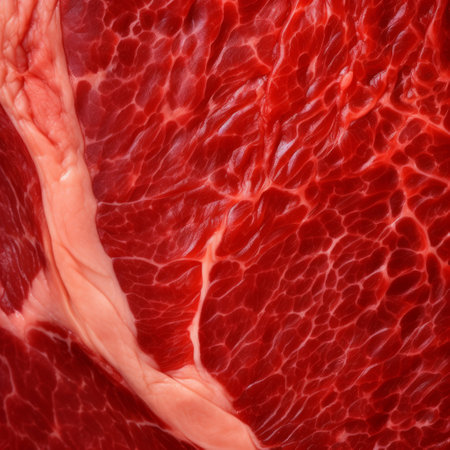 Soft Focus on Meaty Goodness. Culinary Magic Unveiledの素材