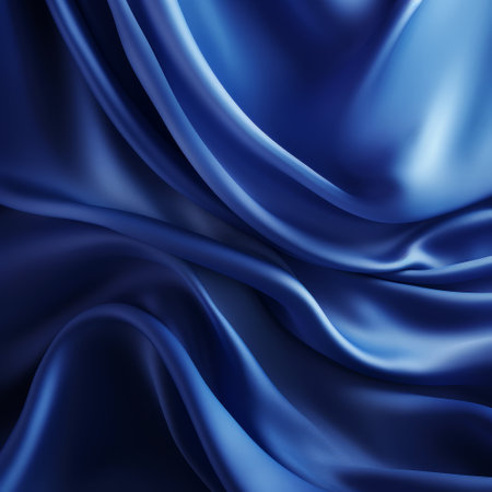 Silk Elegance. Blue Ball and Iridescent Foilの素材