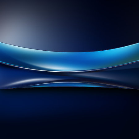 Journey through Deep Blue. Mesmerizing Wavy Depthsの素材