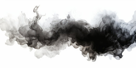 Background. Compositing Smoke Shots. Fractal Abstract Overlayの素材