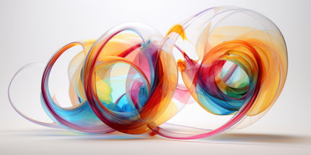 Fun Color Journey. Bright Art and Design Magic.の素材