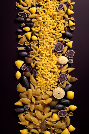 The Pasta Palette. Where Food Becomes a Culinary Artの素材