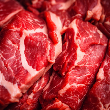 Raw Lamb Chops. A Macro Meaty Adventureの素材