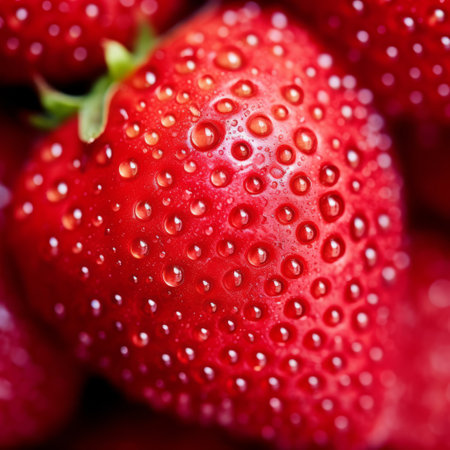 Start the Day Right. Strawberries and Yogurt Funの素材