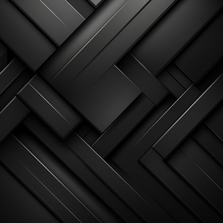 Dark Canvas. Abstract Geometry with Myriad Trianglesの素材