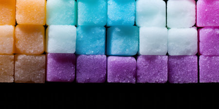 Holiday Confectionery Art. Marshmallow Abstractの素材