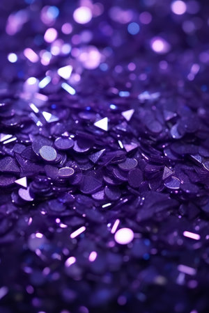 Festive Sequins Delight. Pink-Purple-Violet-Red Sparkleの素材