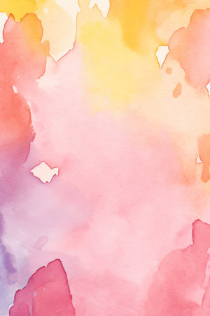 Abstract watercolor background. Hand-painted background. Illustration.の素材