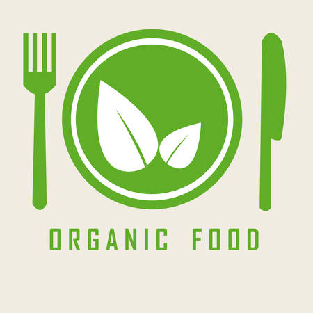 organic foodのイラスト素材