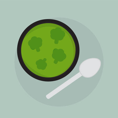 Broccoli soupのイラスト素材