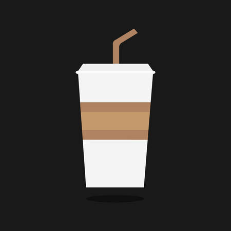 Paper coffee cupのイラスト素材