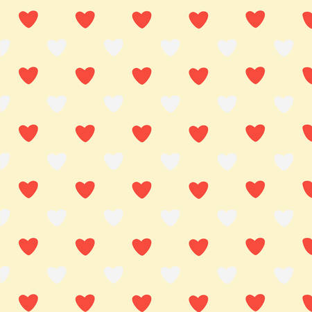 Abstract seamless background with heartsのイラスト素材