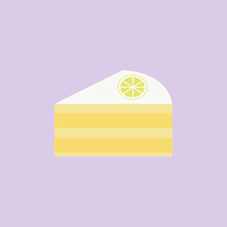 piece of lemon cake