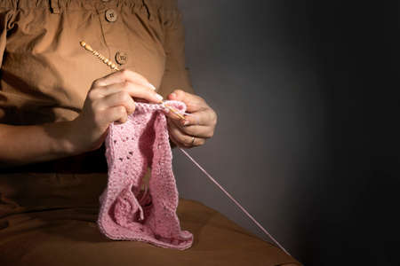 Creating of handcraft clothing.の写真素材