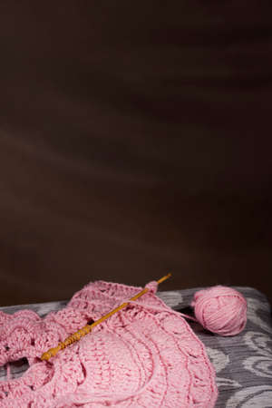 Crochet. The concept of hobbies and leisure.の写真素材