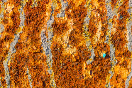 Close-up photo of an old plate, grunge pattern texture ith gray paint streaks