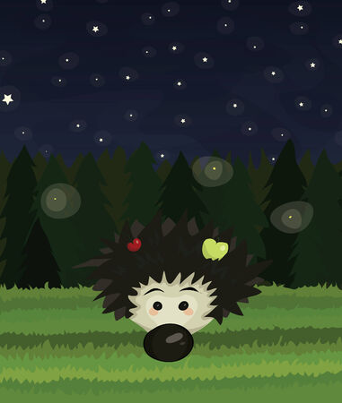 Hedgehogのイラスト素材