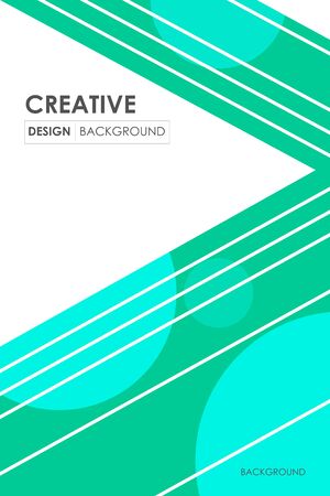 Abstract geometric background with modern shapeのイラスト素材