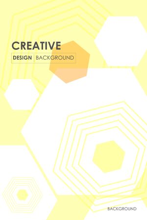 Abstract geometric background with modern shapeのイラスト素材