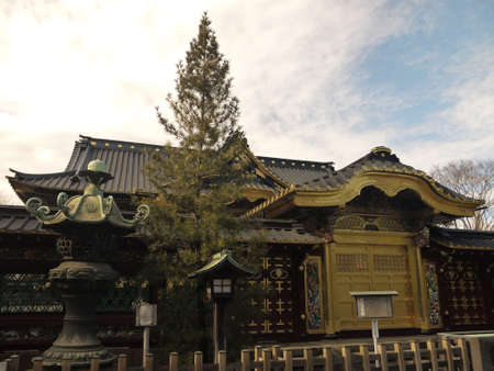 Toshogu shrine in japanの素材