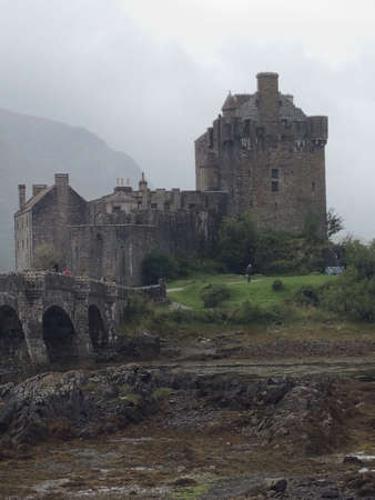 Castle featured in one of the 007 filmsの素材