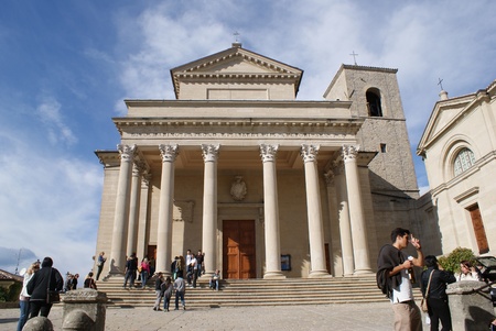 Basilica of San Marinoのeditorial素材