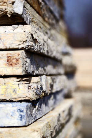 Wooden boardsの写真素材