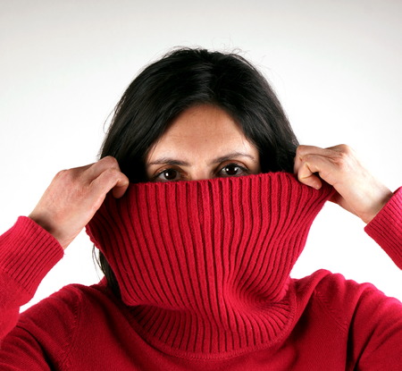 Lady portraitの写真素材