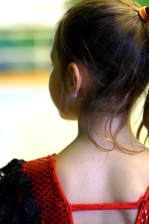 Soragna, Parma, ITALY - March 20, 2016: Athletes , coaches and judges engaged in a figure skating competitionのeditorial素材