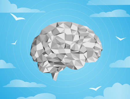 brain distractedのイラスト素材