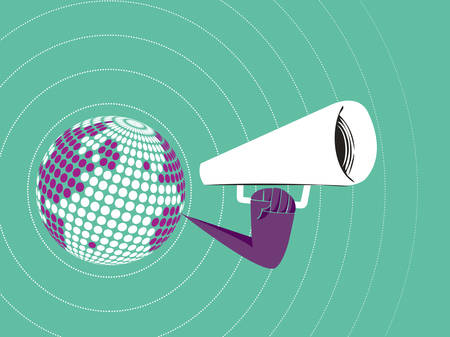 give voiceのイラスト素材