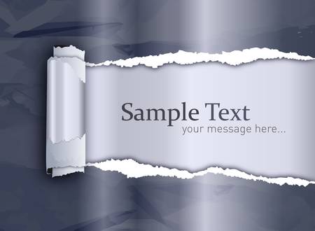 Ripped paper modern style with copyspaceのイラスト素材
