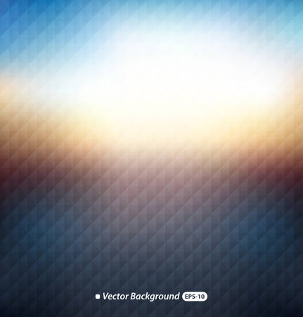 Blurred background with triangular patternのイラスト素材