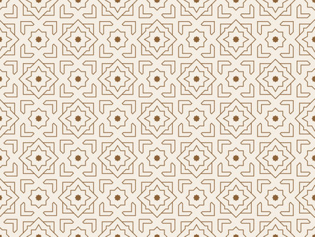 Elegant abstract floral ornament. Seamless pattern for background, wallpaper, textile printing, packaging, wrapper, etcのイラスト素材