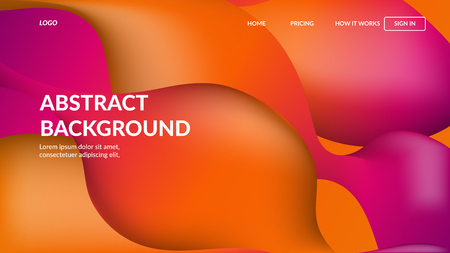 Modern Abstract Gradient Background Vectorのイラスト素材