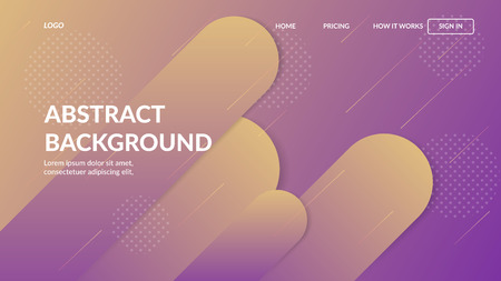 Modern Abstract Gradient Background Vectorのイラスト素材