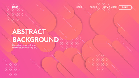 Modern Abstract Gradient Background Vectorのイラスト素材