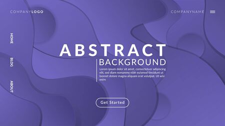 Dynamic Modern Gradient Abstract Background Vectorのイラスト素材