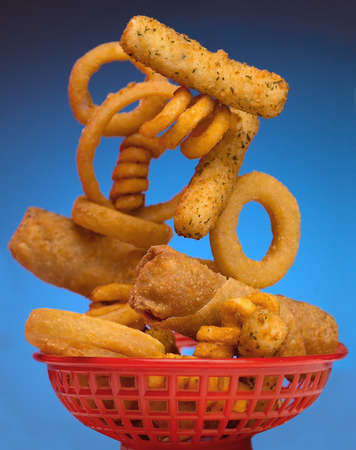 Stacked Appetizersの写真素材