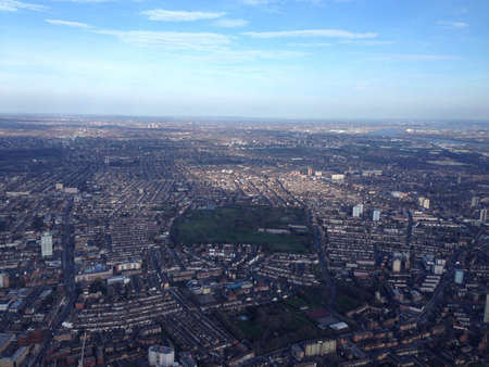 City of London from aboveの素材