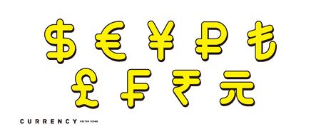 Currency symbol markのイラスト素材
