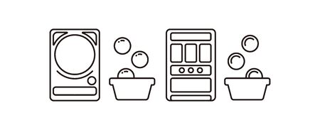 [pachinko &slot0 vector icons]のイラスト素材