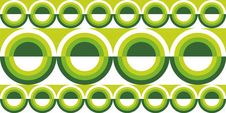 70's retro pattern material vector illustrationのイラスト素材
