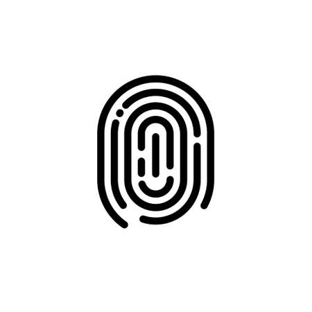 A set of icons with a security motifのイラスト素材