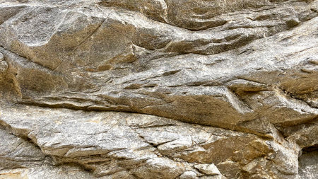 Beautiful natural rock textures, Okinawa, Japanの写真素材