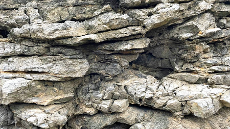 Beautiful natural rock textures, Okinawa, Japan