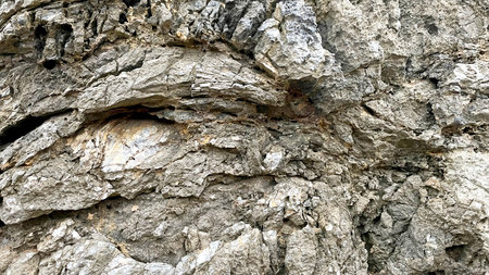 Beautiful natural rock textures, Okinawa, Japan